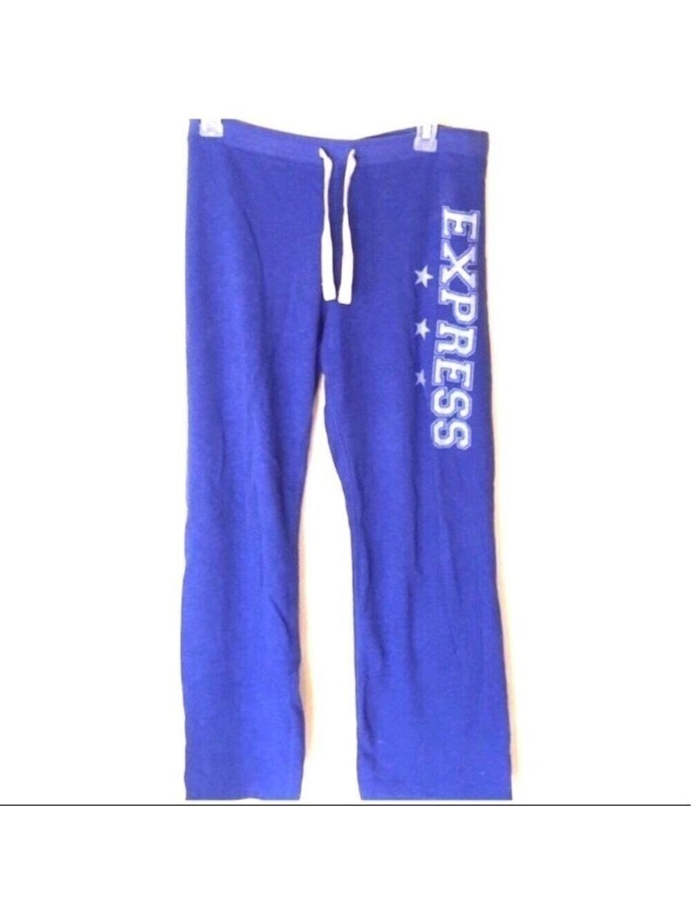 Express Blue Star Drawstring Sweatpants Size XS